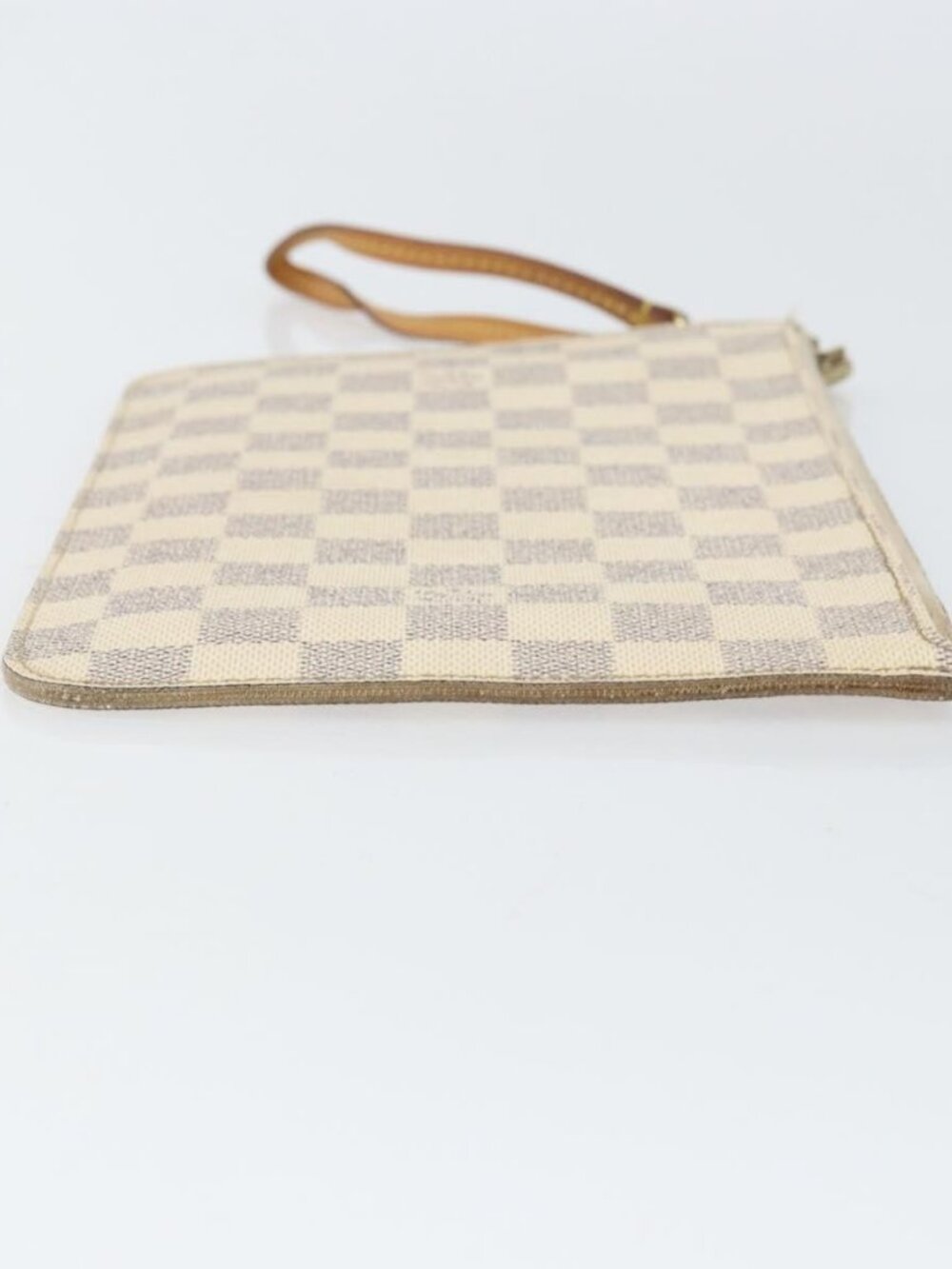 LOUIS VUITTON Damier Azur Neverfull MM Pouch LV Auth 171149 - Picture 5 of 16